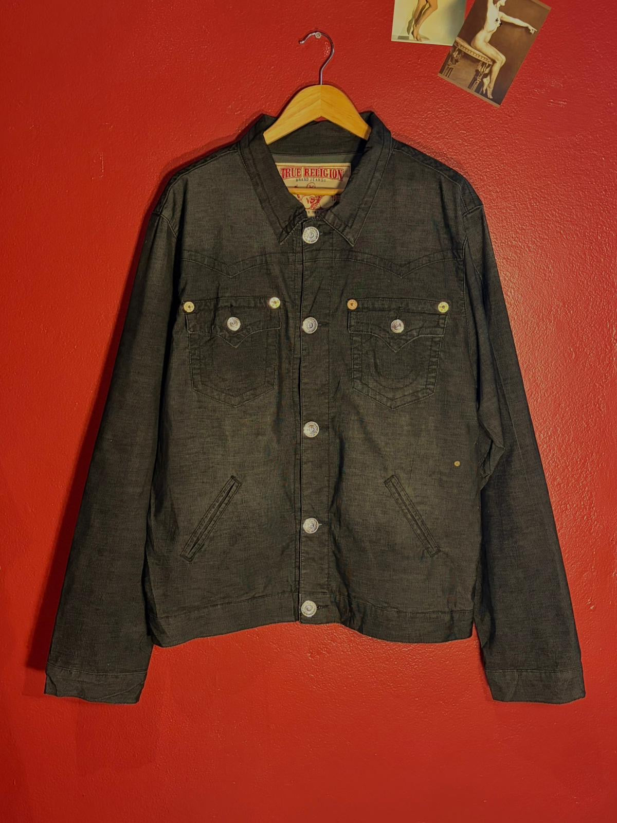 Vintage Y2K True Religion Jimmy Super T World Tour Jacket [3XL]