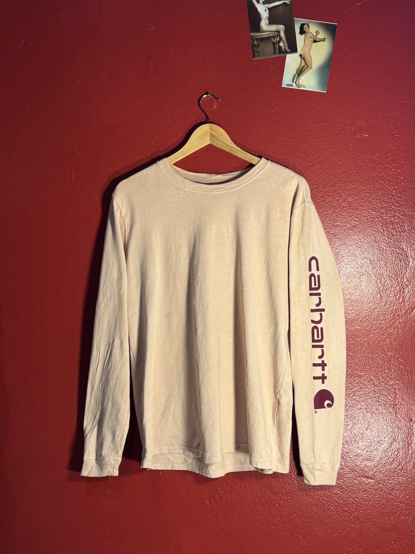 Carhartt Long Sleeve Logo T-Shirt - M (AU M)