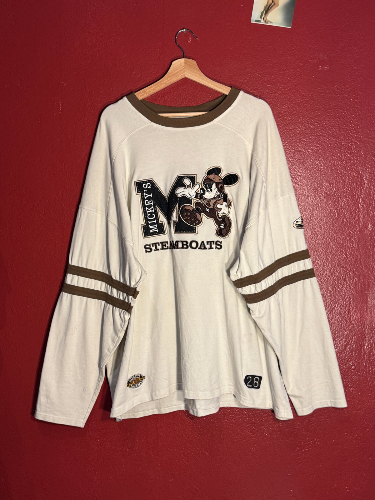 Vintage Disneyland Mickey Steamboats Long Sleeve - (AU XL)