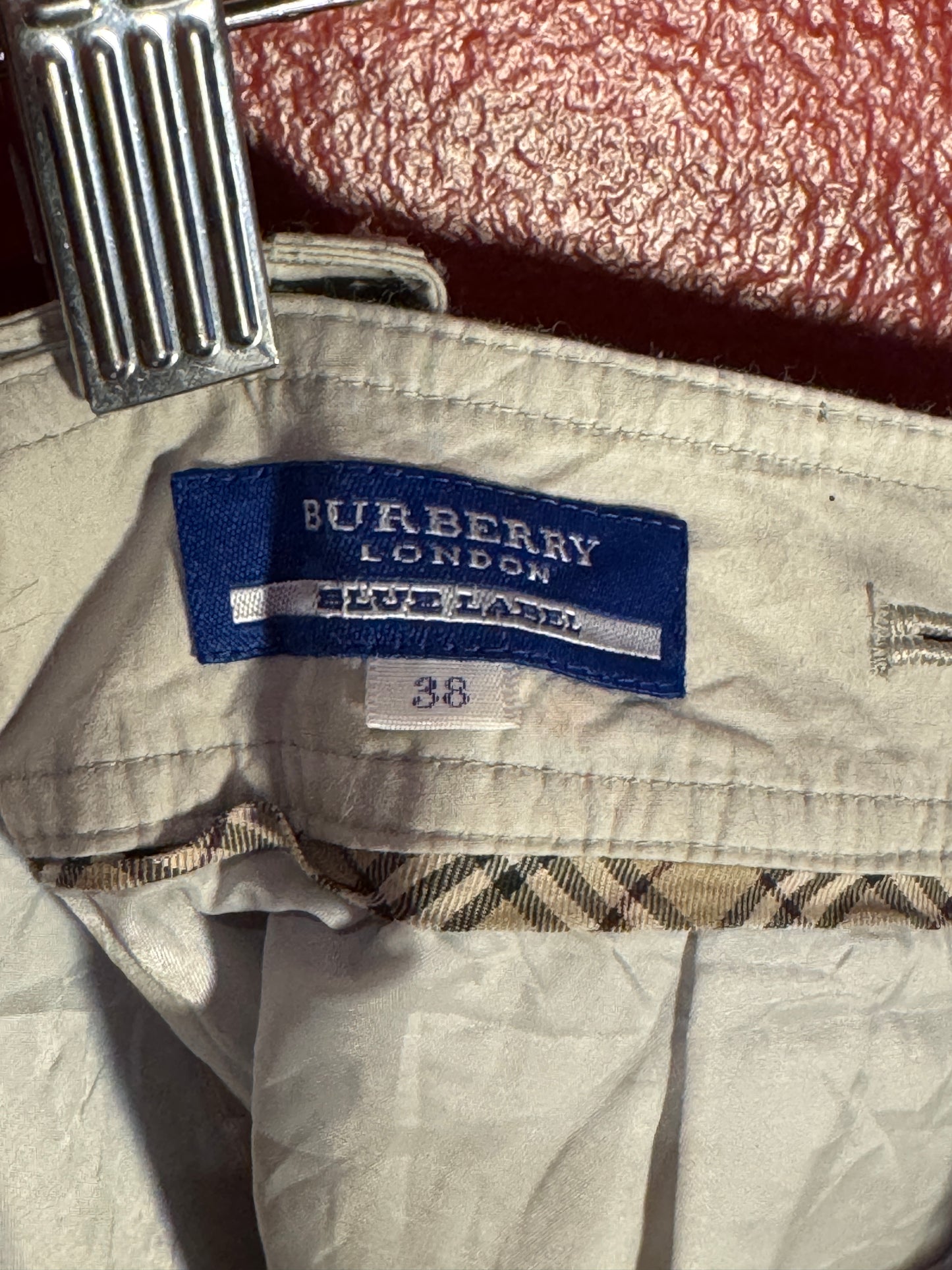 Vintage Burberry Blue Label Pleated Shorts - 38 (AU 10)