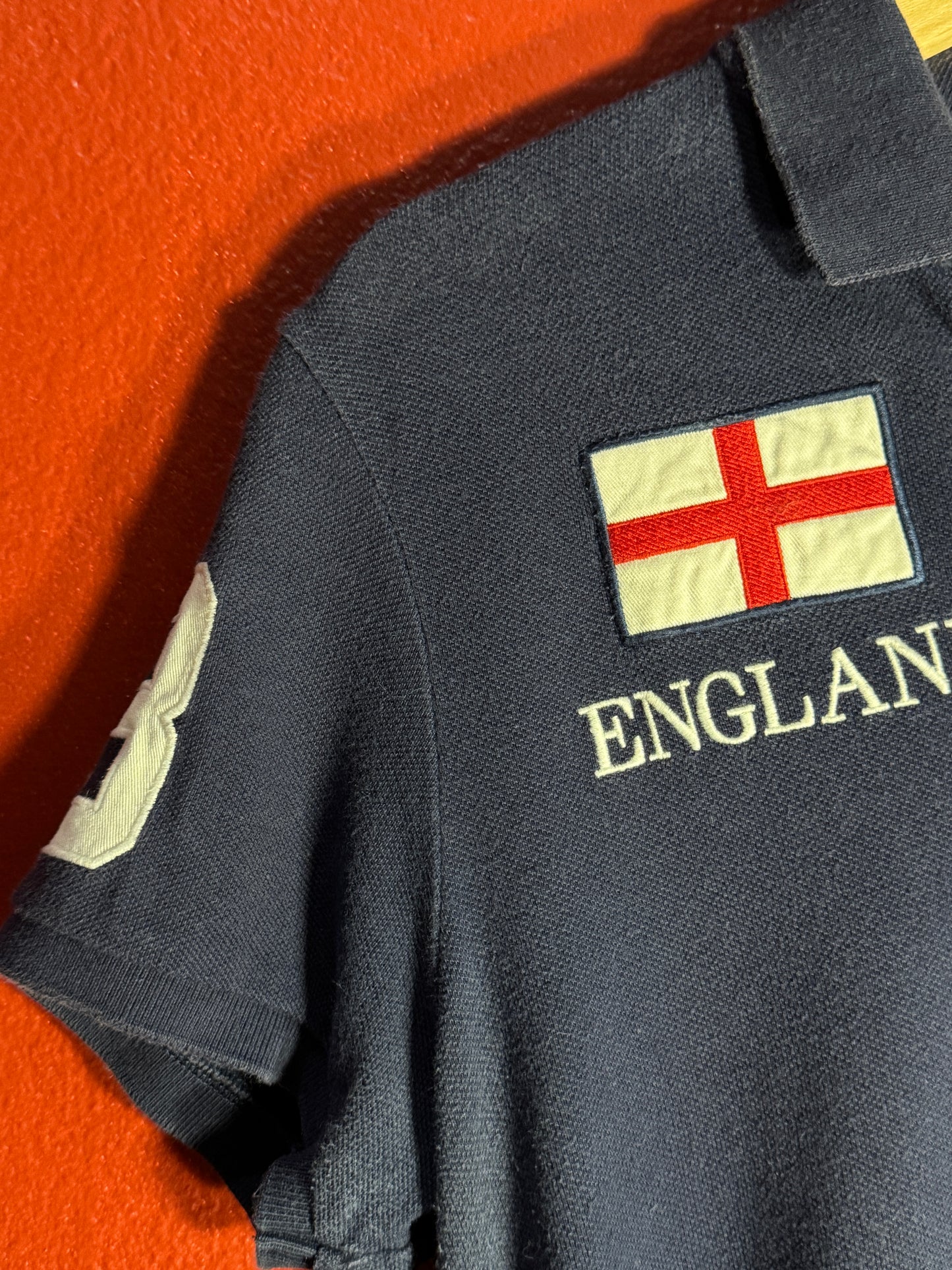 Vintage Ralph Lauren England Big Pony Polo Shirt - L (AU Women’s M)