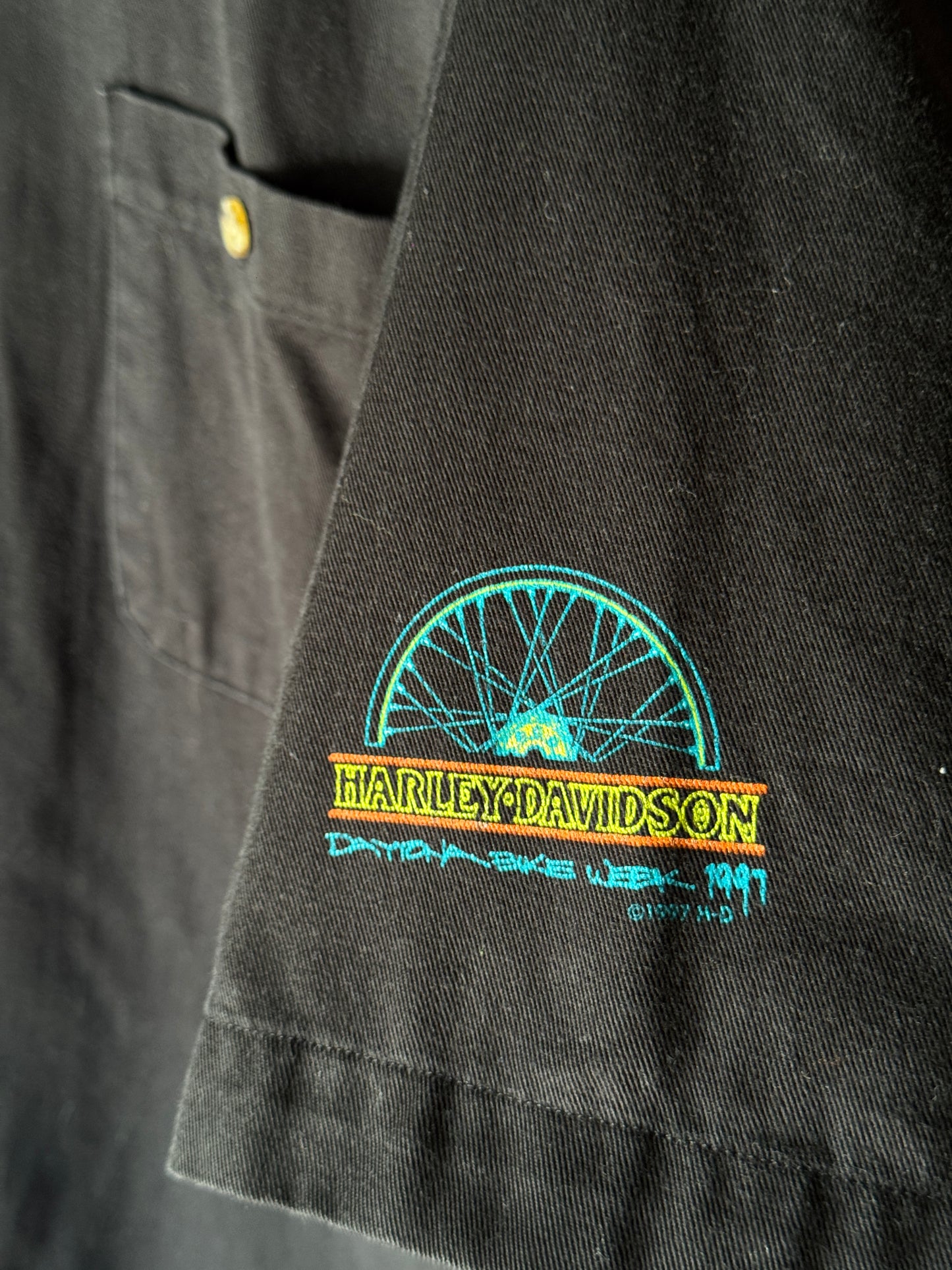 Vintage Harley Davidson Daytona Bike Week 1997 Shirt – XL (Made in USA)