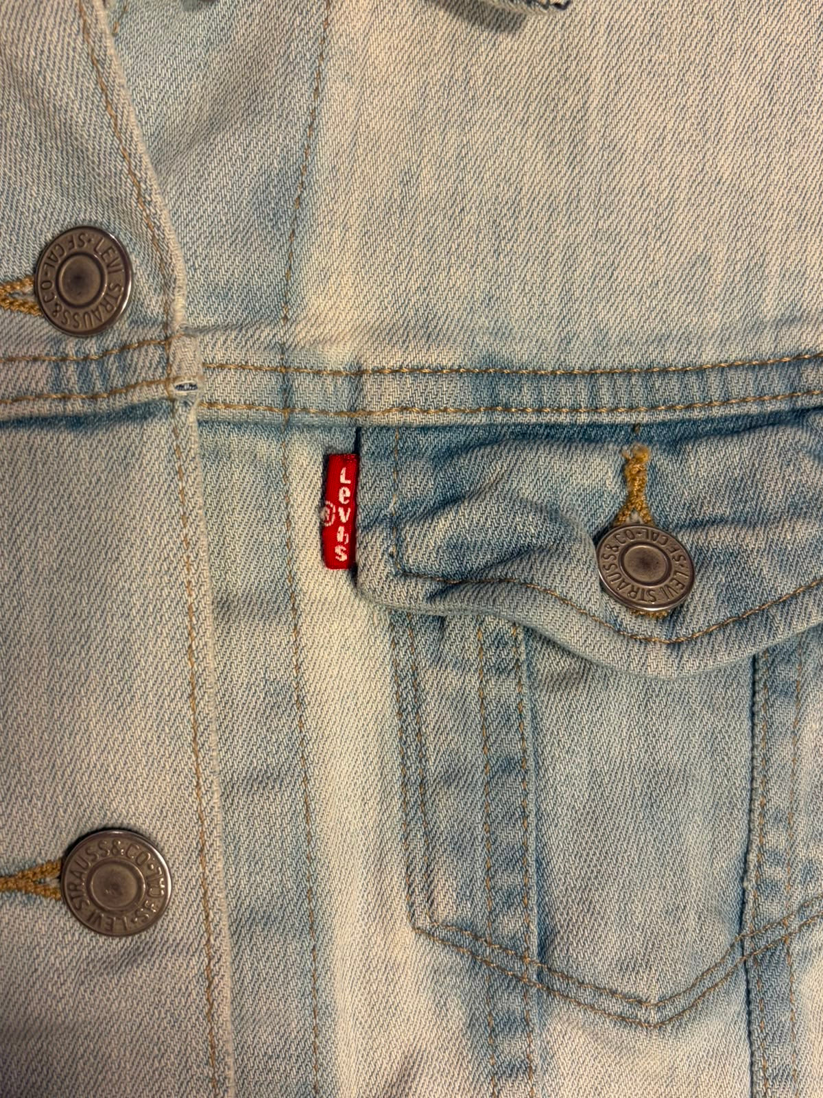 Levi Acid Wash Denim Jacket [XS]