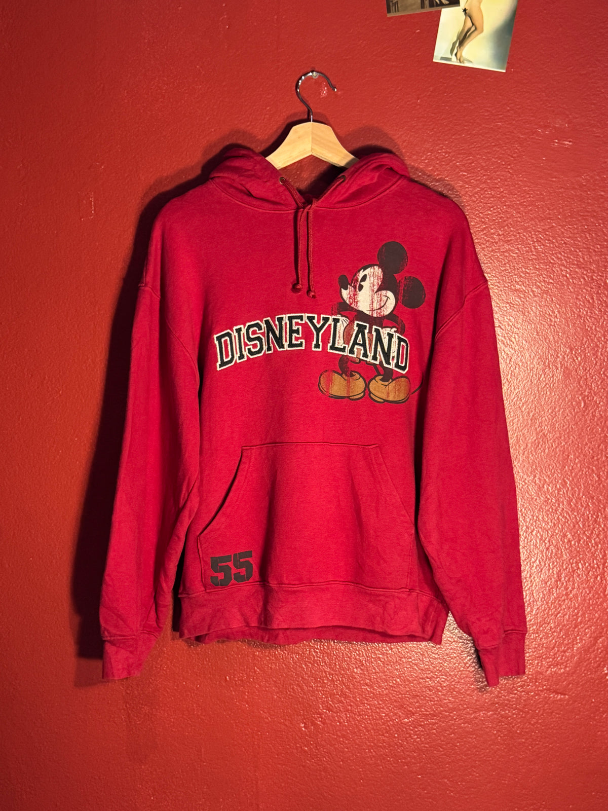 Vintage Disneyland Mickey Hoodie - S (AU M)