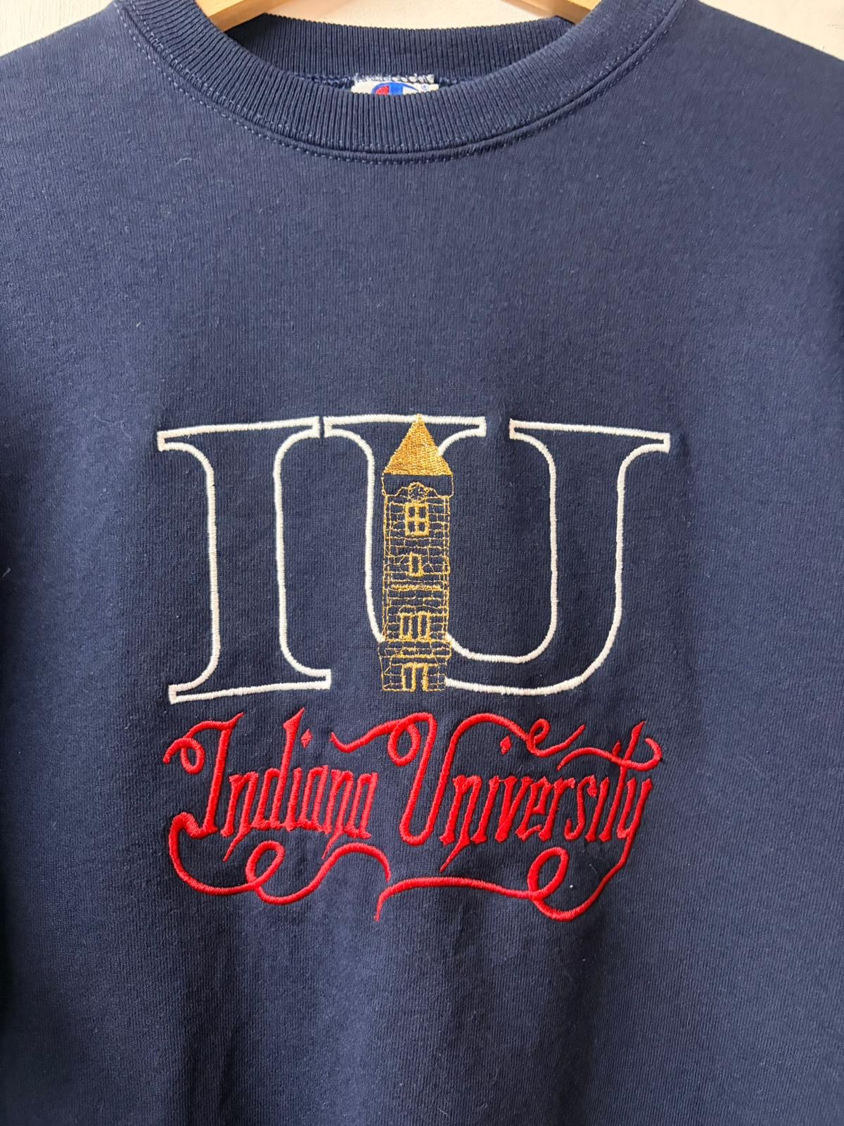 Champion Indiana University Crewneck Jumper - Made in USA [M]