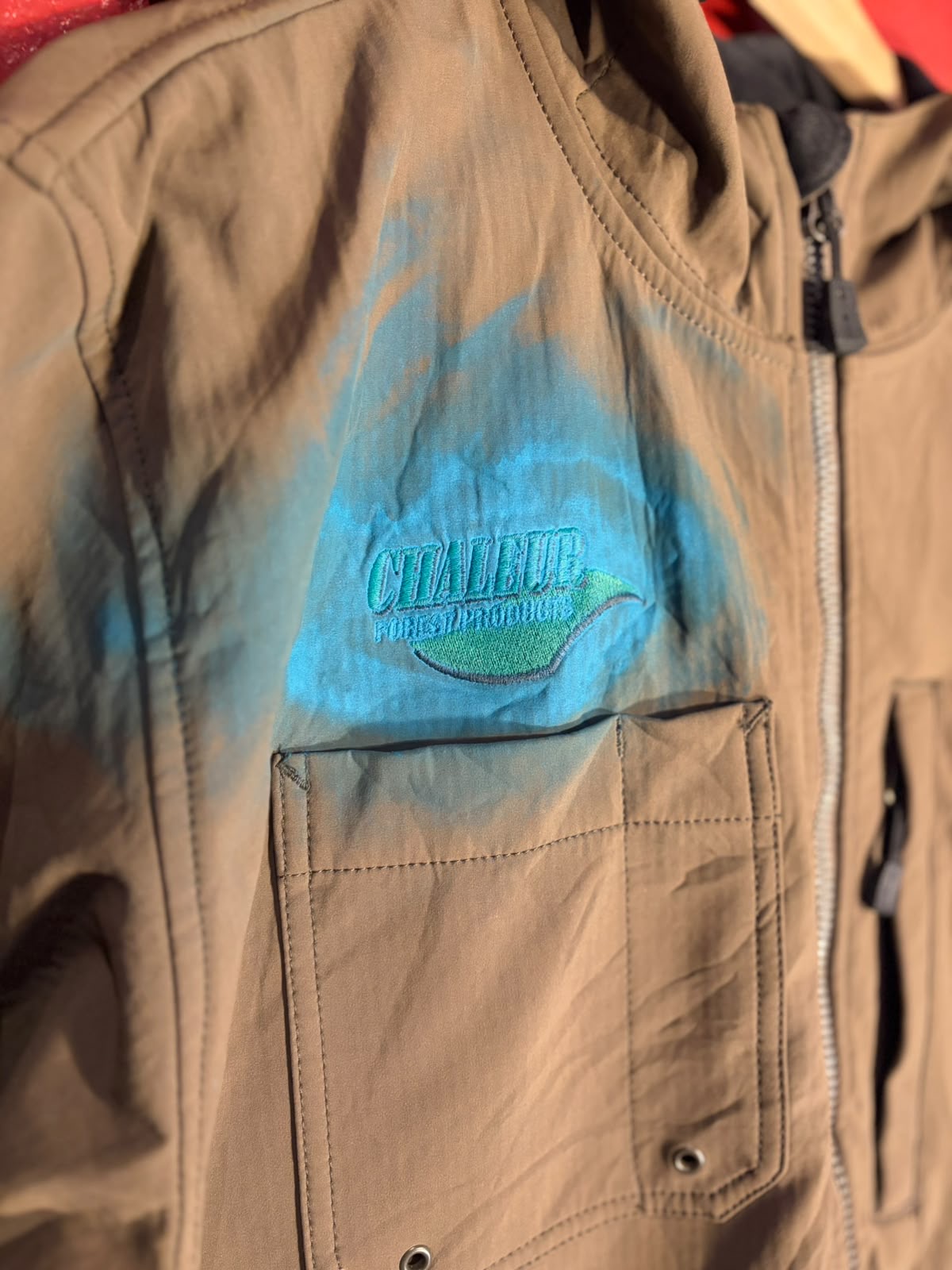 Vintage Carhartt Rain Defender Hooded Softshell Jacket - L (AU L/XL)