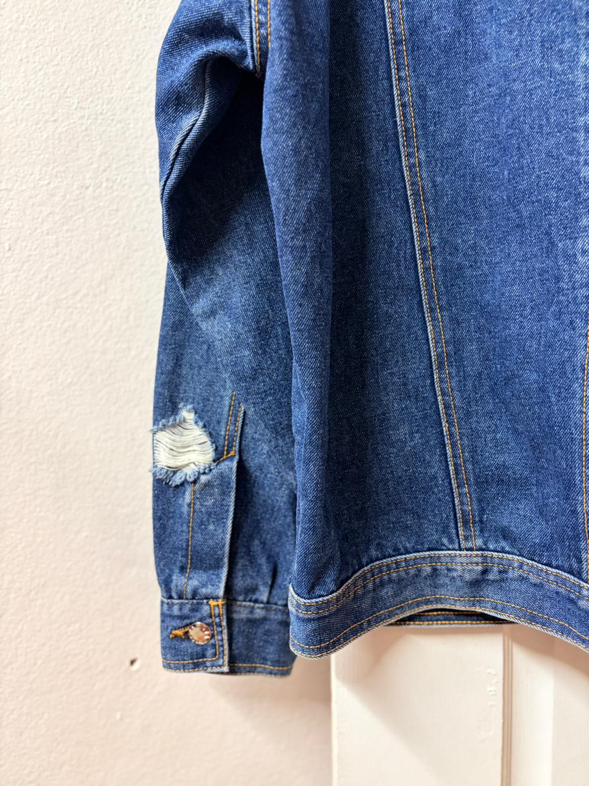 Paris Express Womens Denim Jacket [L]