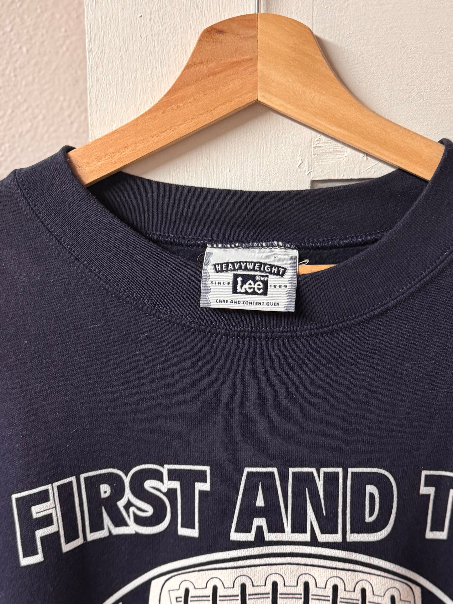 Ten Commandments Navy Blue Crewneck Sweater [2XL]