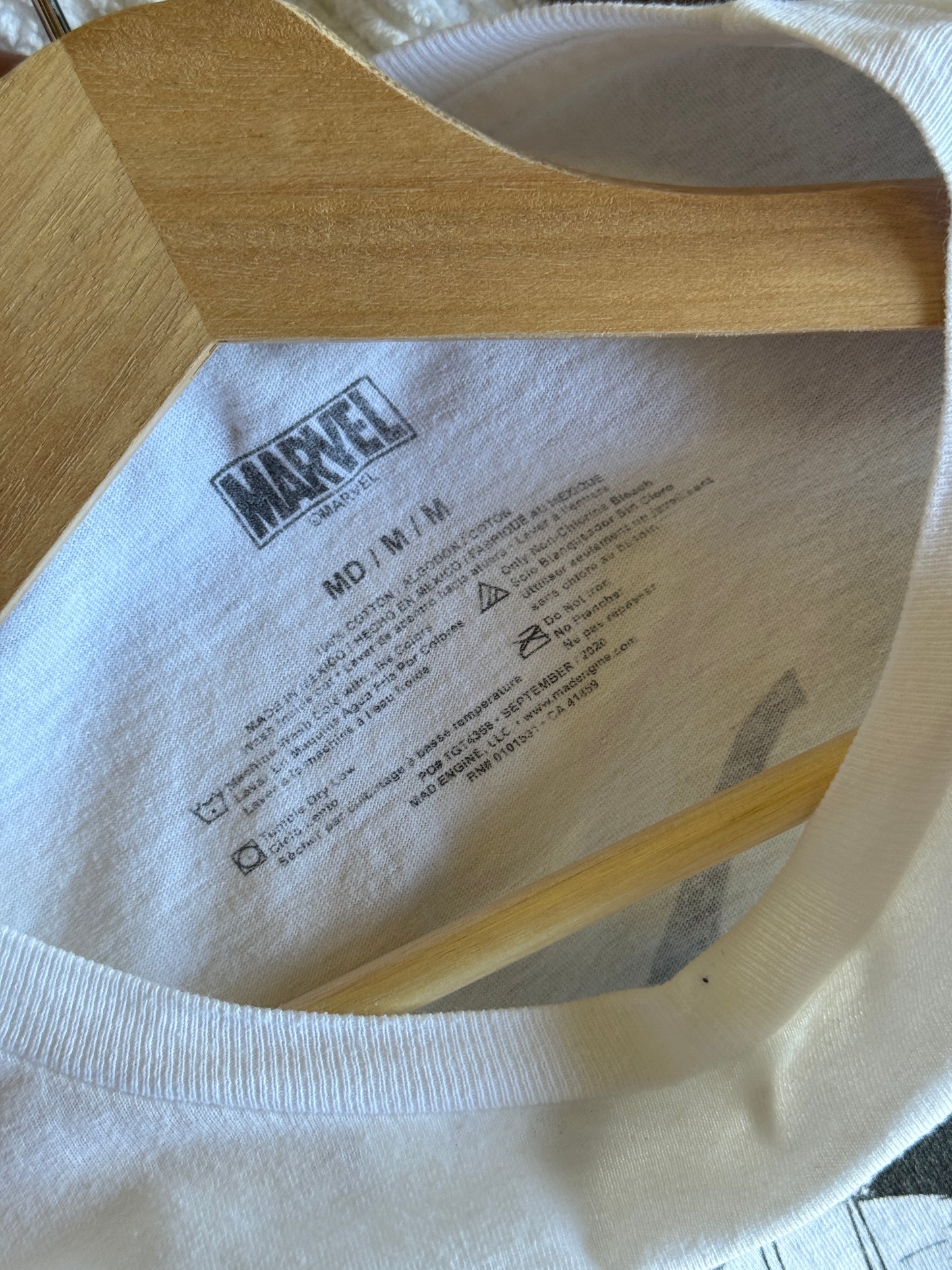 White Marvel X-Men Tee [M]