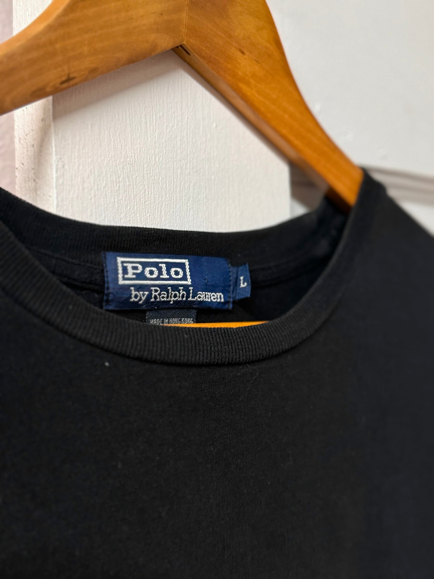 Black Polo by Ralph Lauren Tee [L]