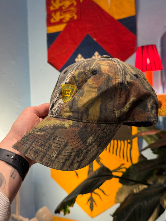 Vintage Mossy Oak Camo Port Authority Cap