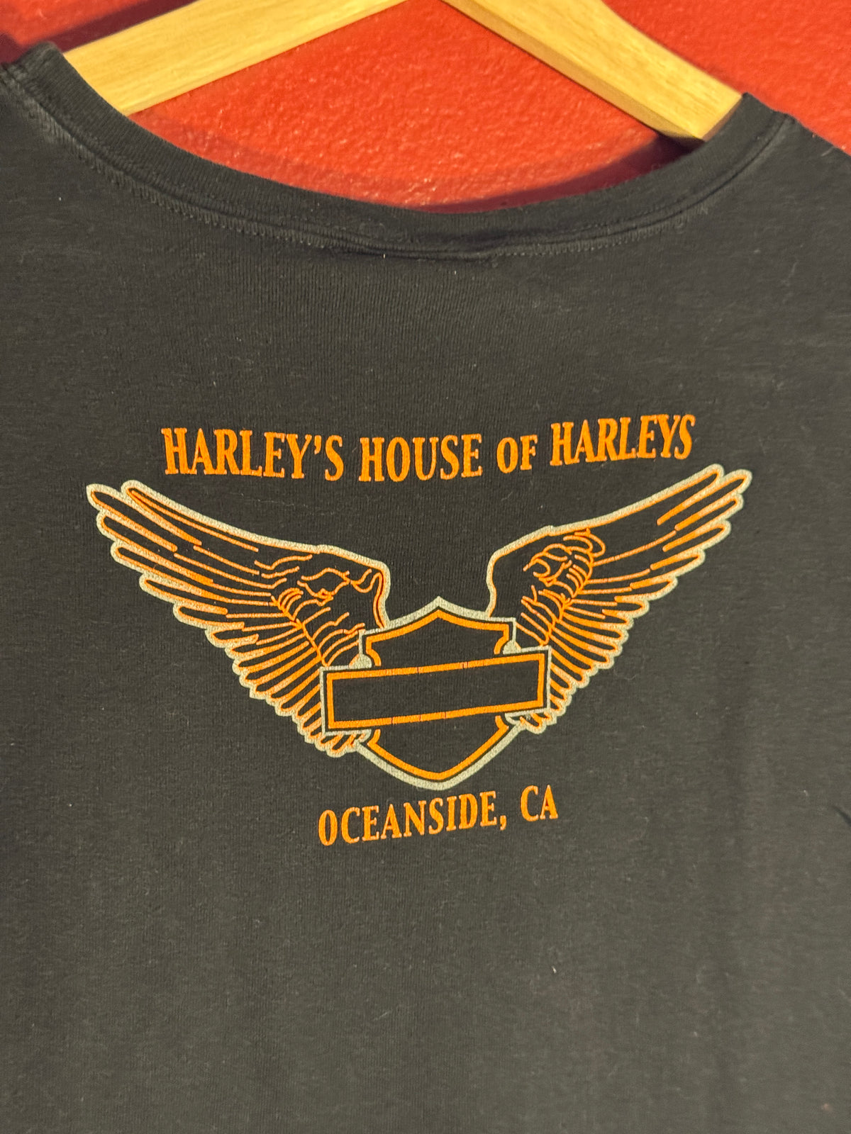 Vintage Harley Davidson Women’s Sleeveless Tee [S]