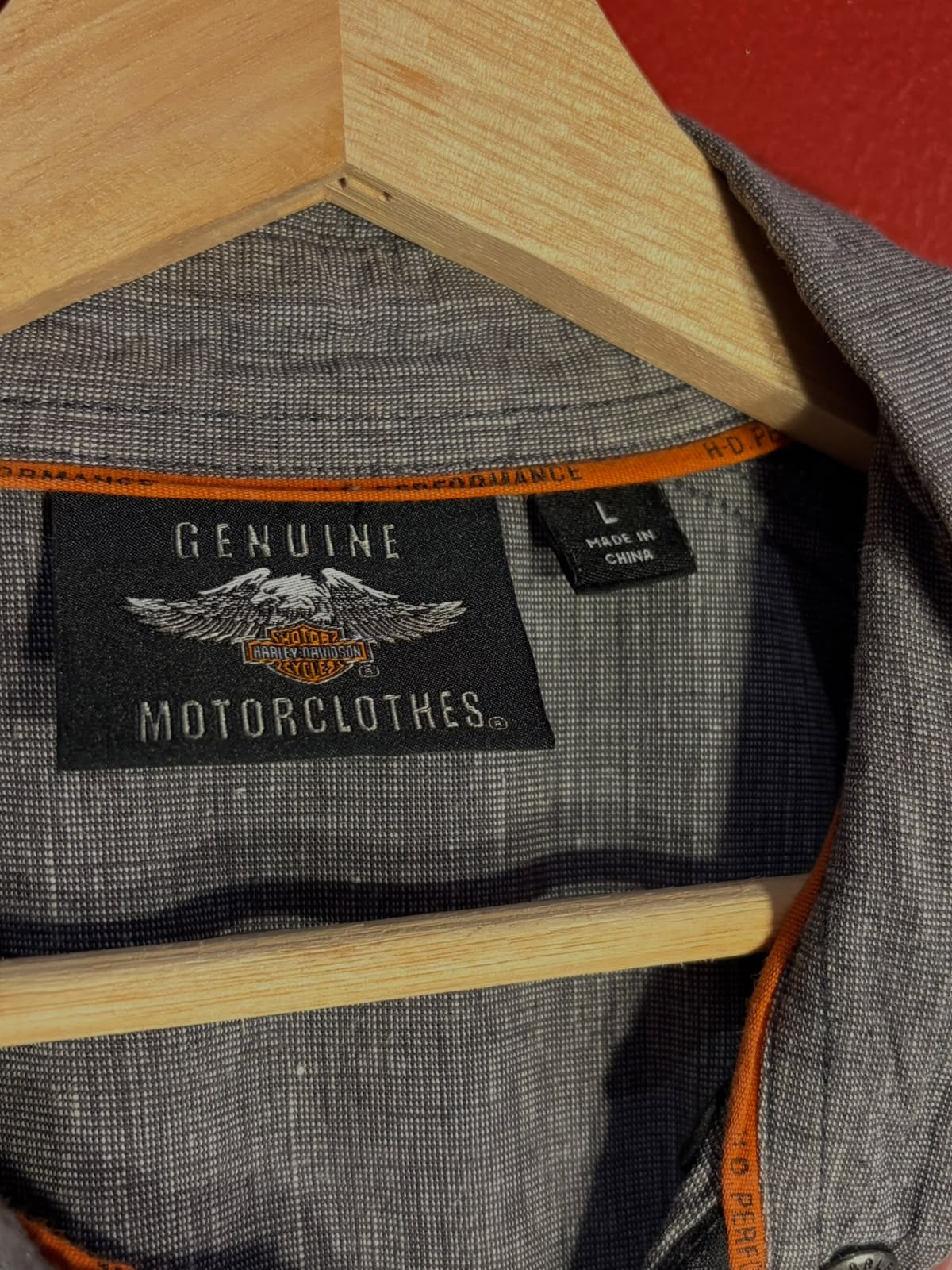 Harley-Davidson Genuine Motorclothes Short-Sleeve Shirt [L]