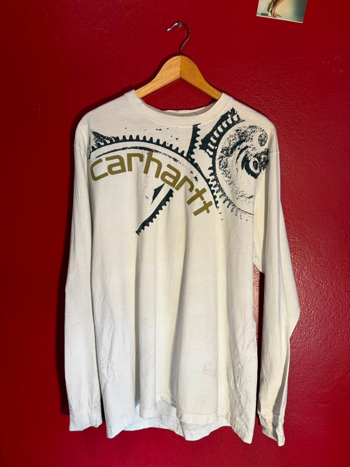 Vintage Carhartt Graphic Long Sleeve Tee - M (AU M/L)