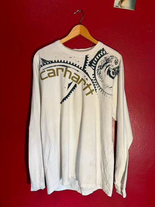 Vintage Carhartt Graphic Long Sleeve Tee - M (AU M/L)