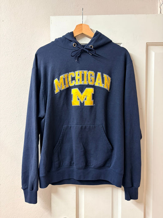 Champion Michigan USA College Pullover Hoodie [M]
