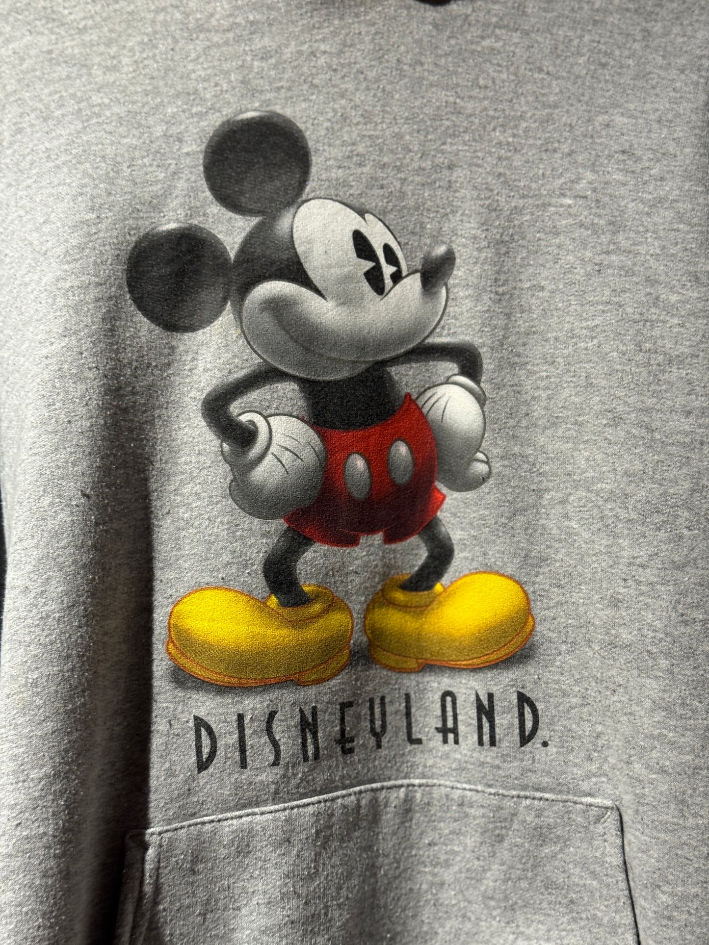 Mickey Grey Disneyland Hoodie [M]