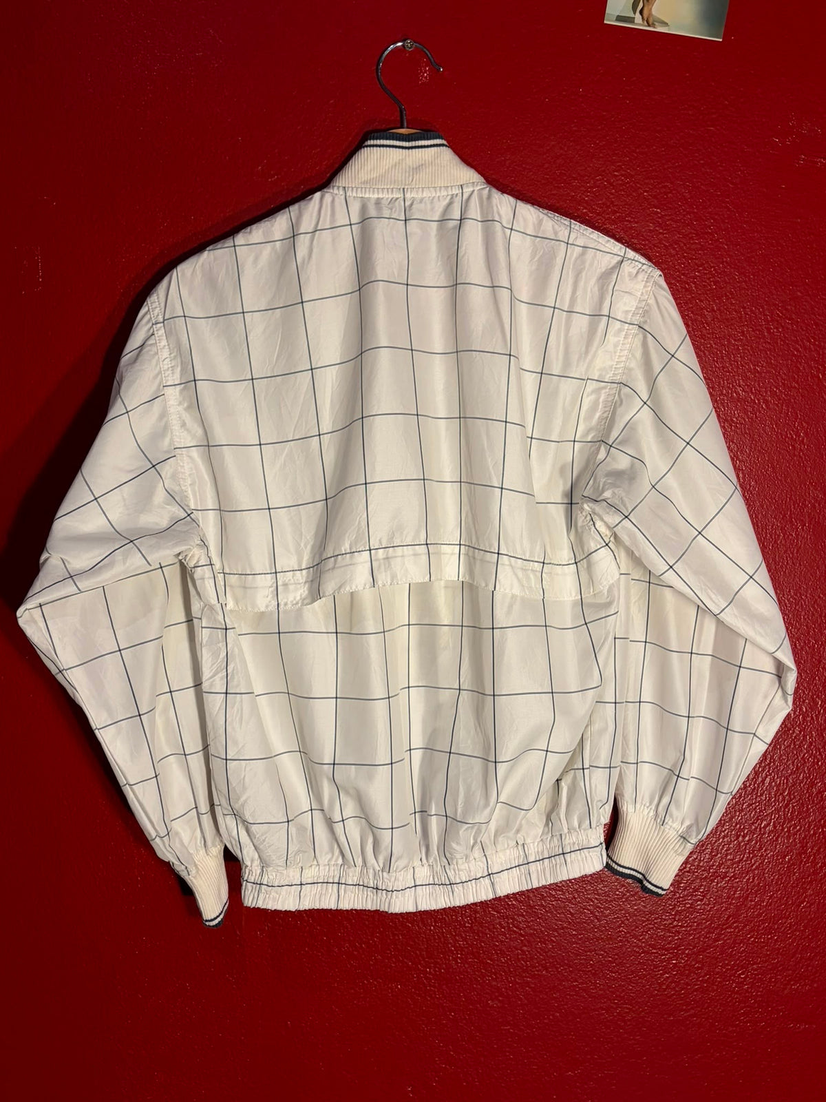 Ellesse Windowpane Track Jacket - Y2K [M]
