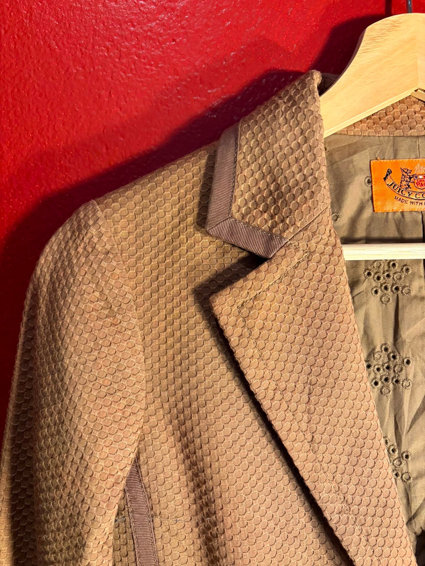 Vintage Y2K Juicy Couture Textured Blazer - Women’s Size 2 (6-8 AU)