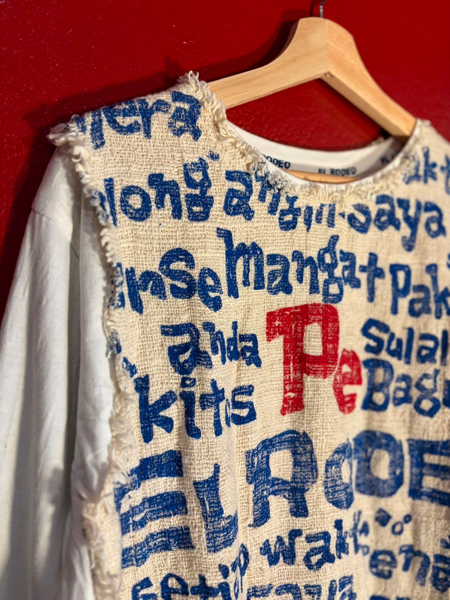 El Rodeo Upcycled Burlap Graphic Sweatshirt (AU 14-16)