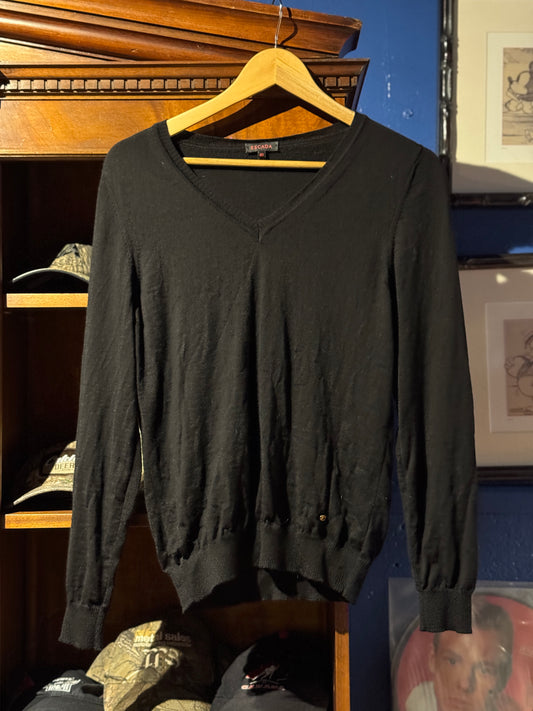 Escada Italian Virgin Wool Knit Top
