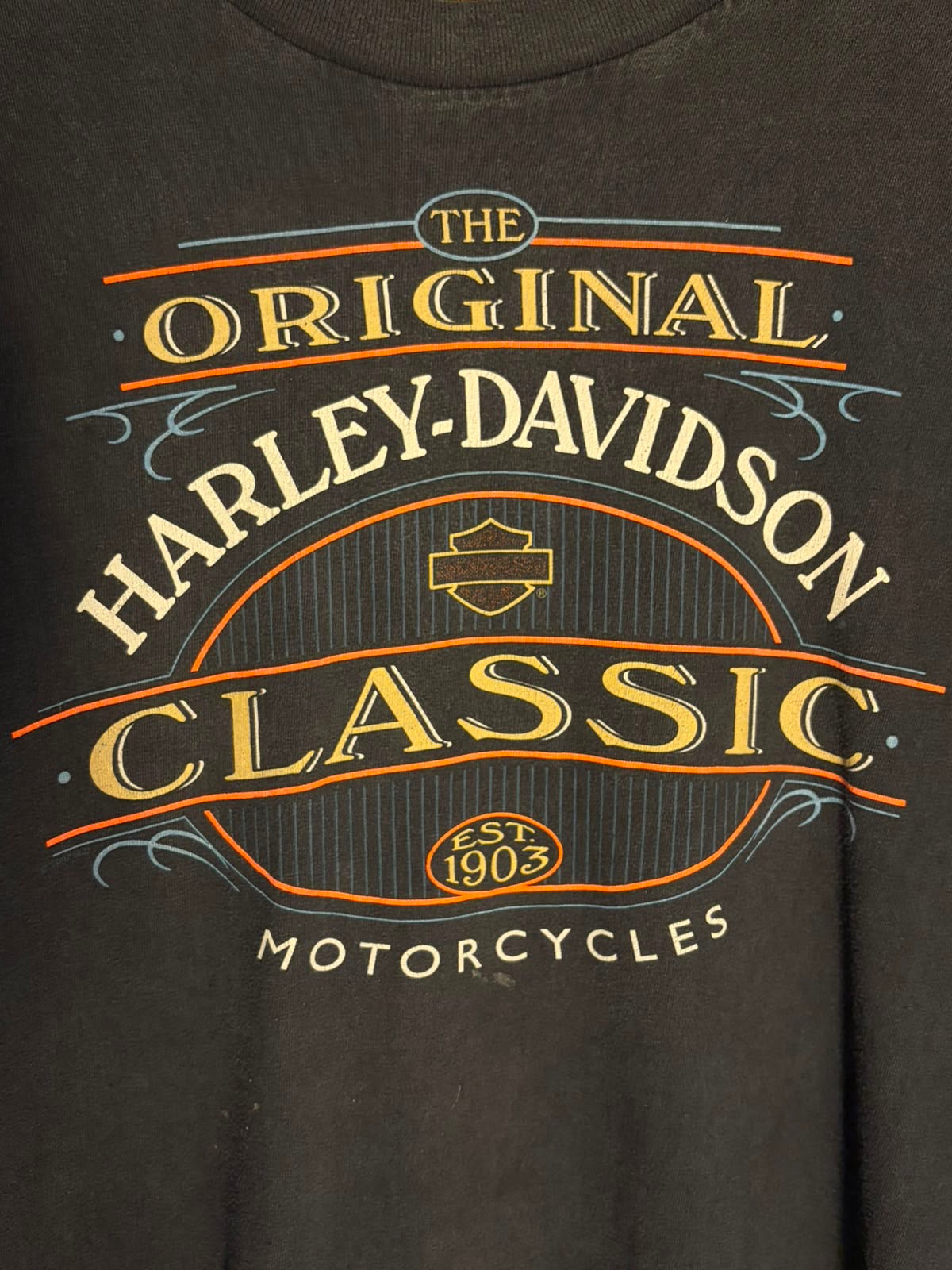 Harley-Davidson Vintage Louisville Kentucky Graphic T-Shirt [L]