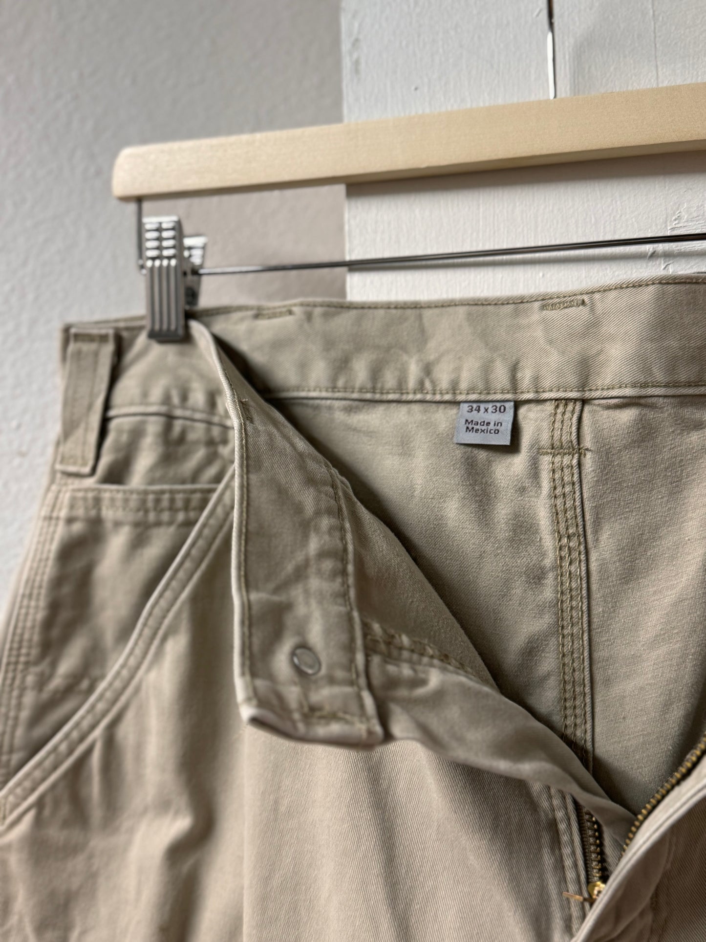 Cream Carhartt Jeans [34"]