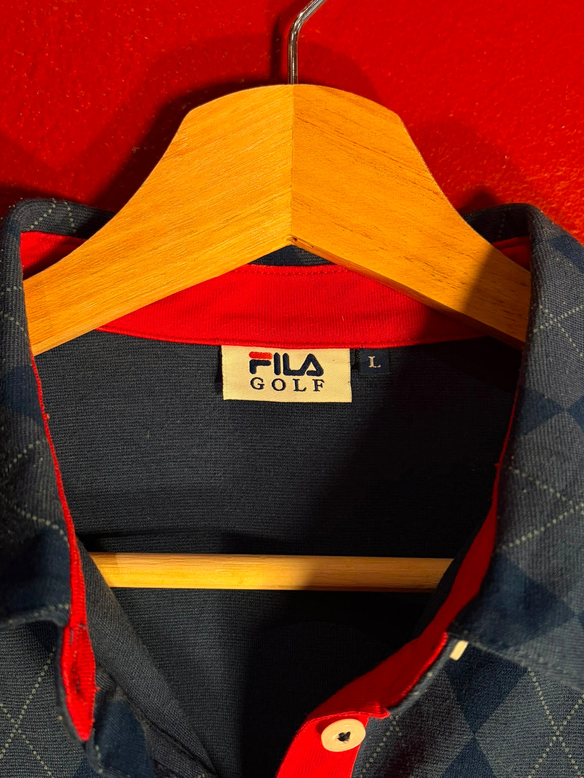 Fila Women’s Golf Argyle Polo [L]