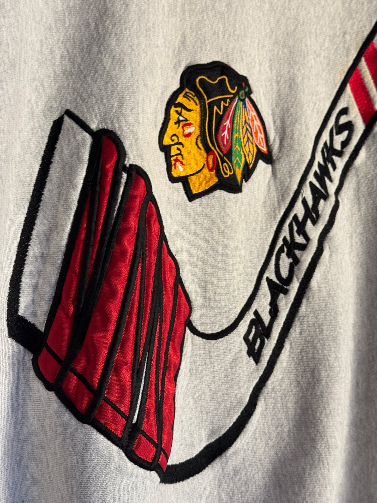 Vintage Chicago Blackhawks Hockey Sweatshirt [L]