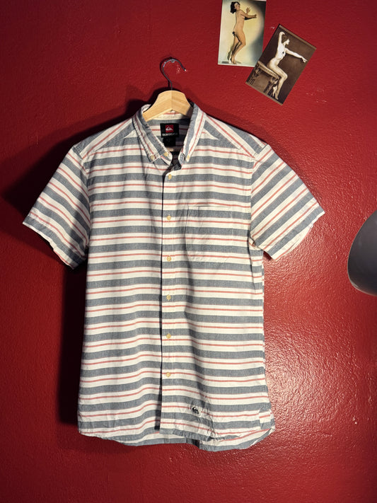 Quiksilver Striped Short Sleeve Shirt [M]