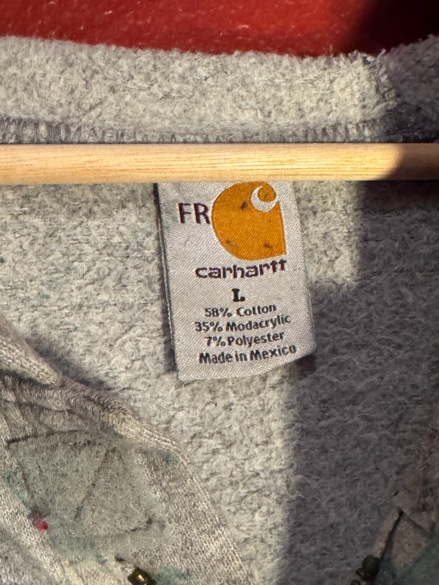 Carhartt FR Flame-Resistant Full Zip Hooded Sweatshirt (L)