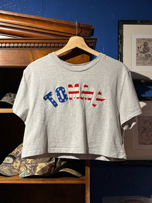 Tommy Jeans Cropped Logo T-Shirt [M]