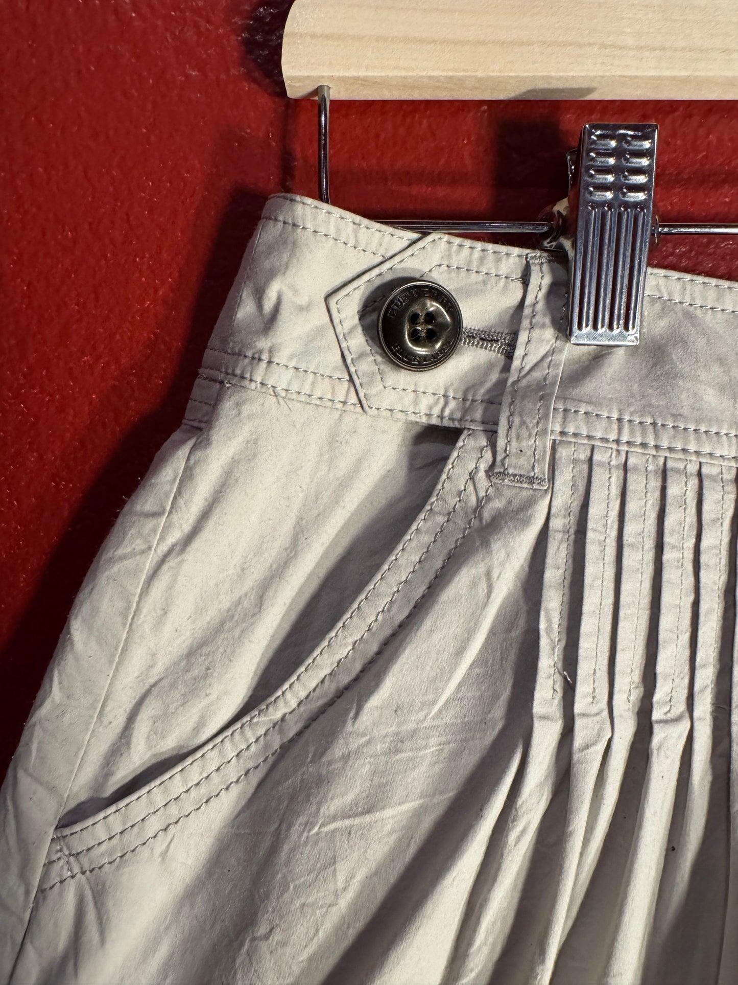Vintage Burberry Blue Label Pleated Shorts - 38 (AU 10)