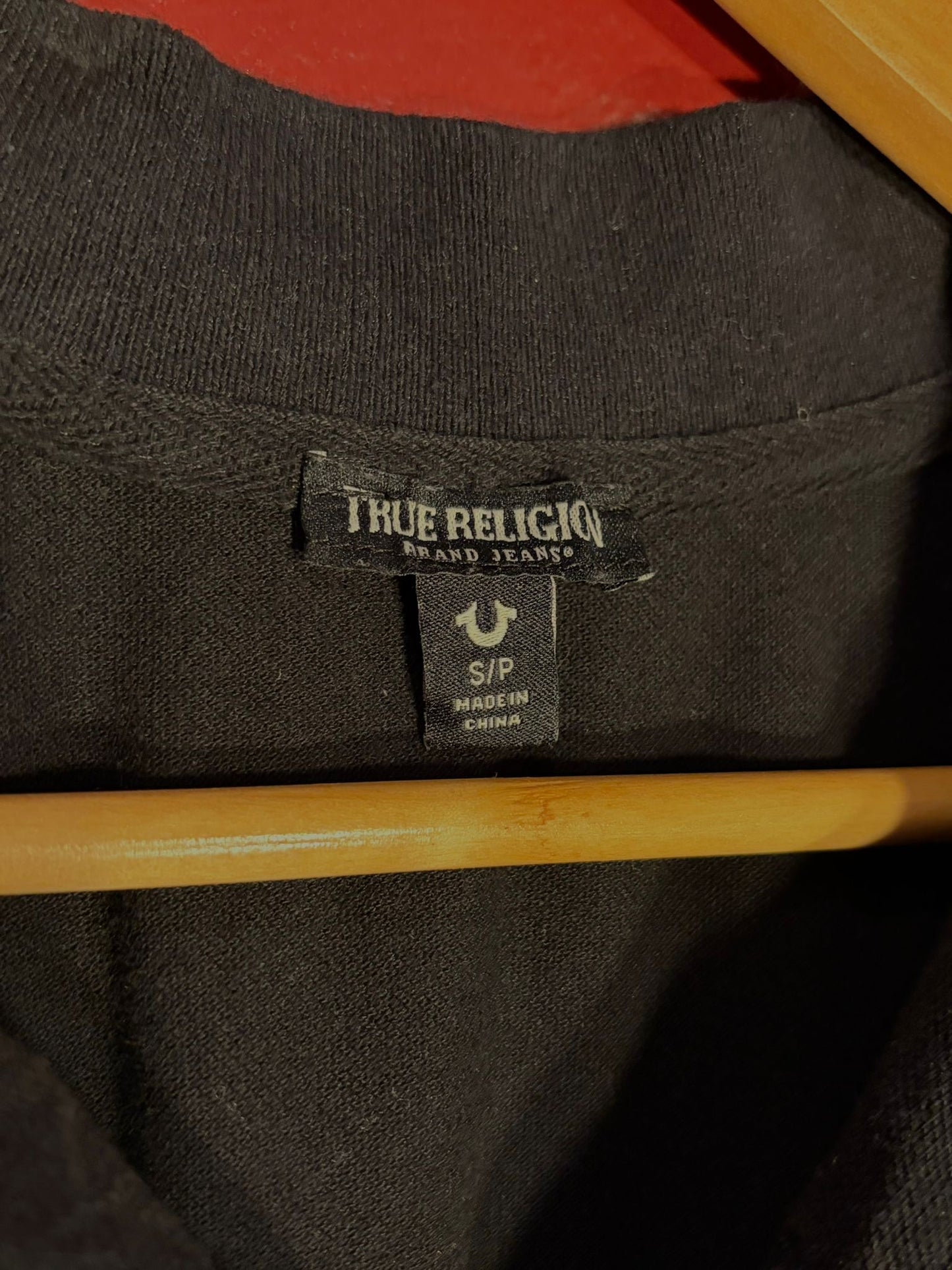 True Religion Horseshoe Logo Polo Shirt [S]