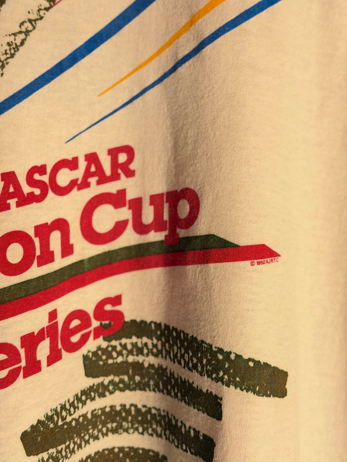 Vintage 1990s NASCAR Winston Cup White Tee [M/L]