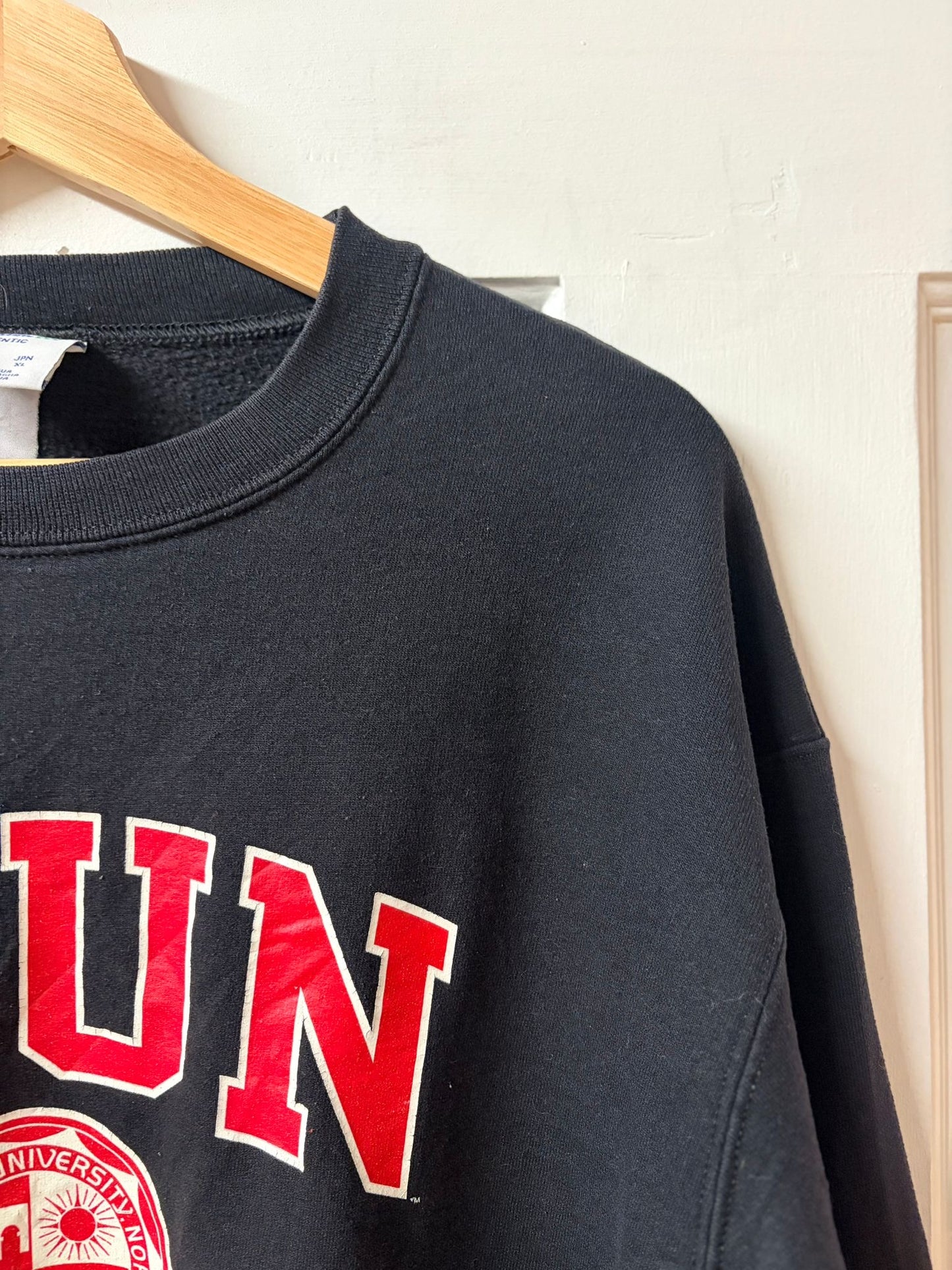 Champion CSUN Black Crewneck Jumper [L]