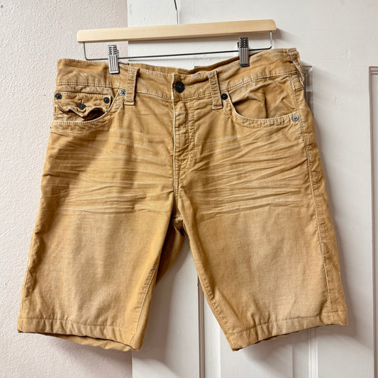 True Religion Corduroy Mens Shorts [34"]