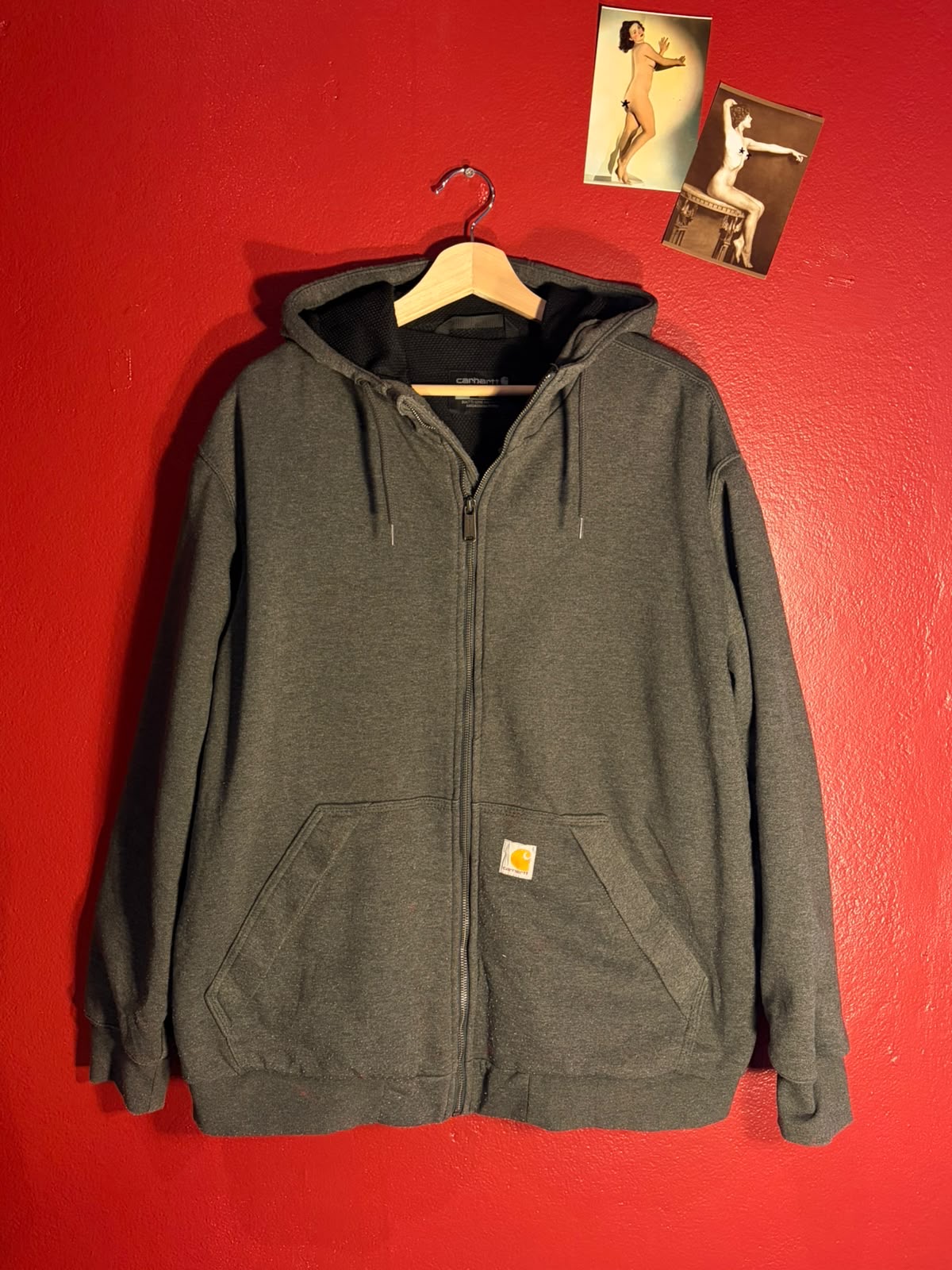 Carhartt Loose Fit Full Zip Hoodie (L)