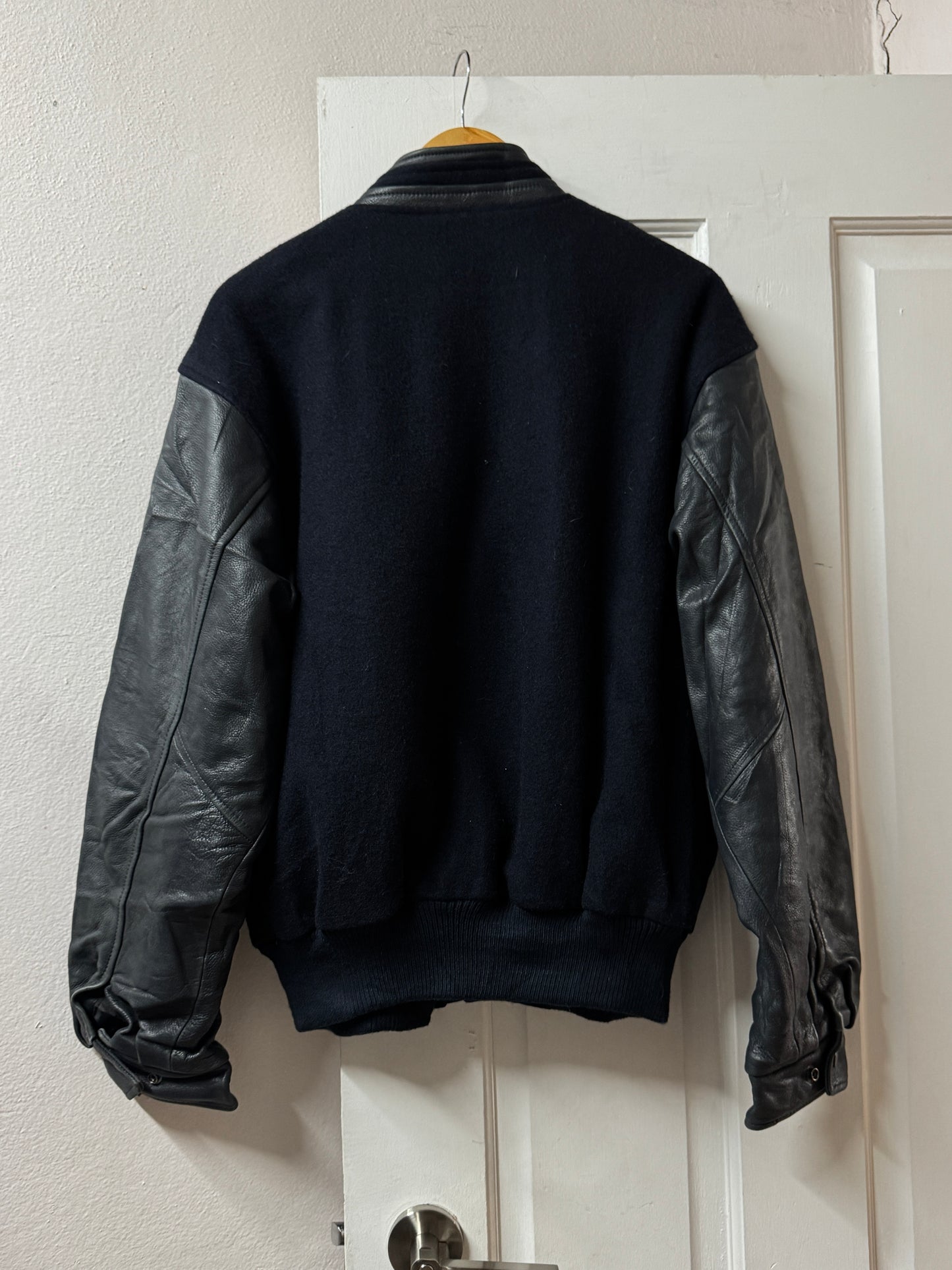 Vintage Canada Sportswear Leather Sleeve Varsity Jacket [M]