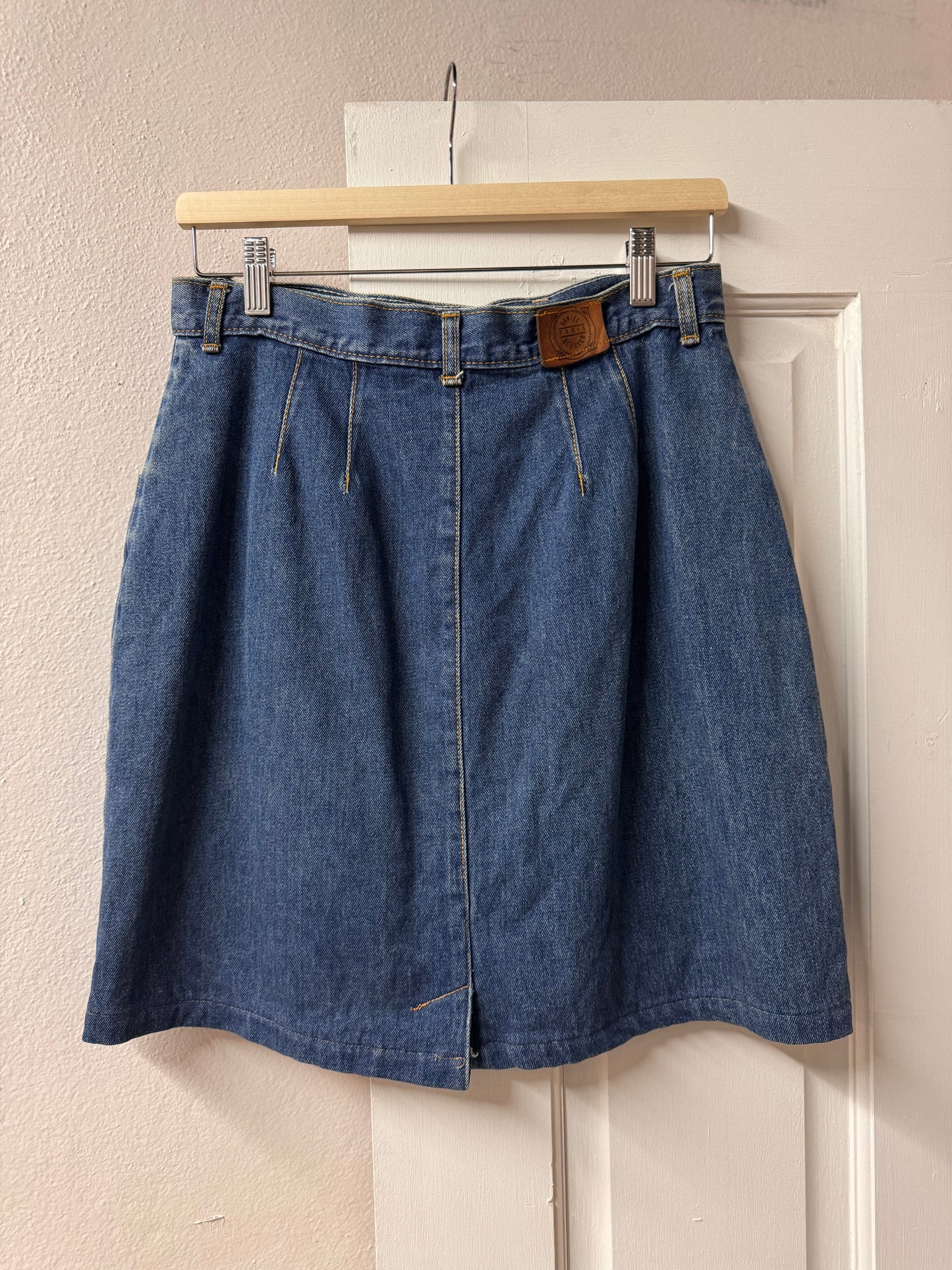 Vintage Daniel Hechter Paris Denim Skirt [AU 6]