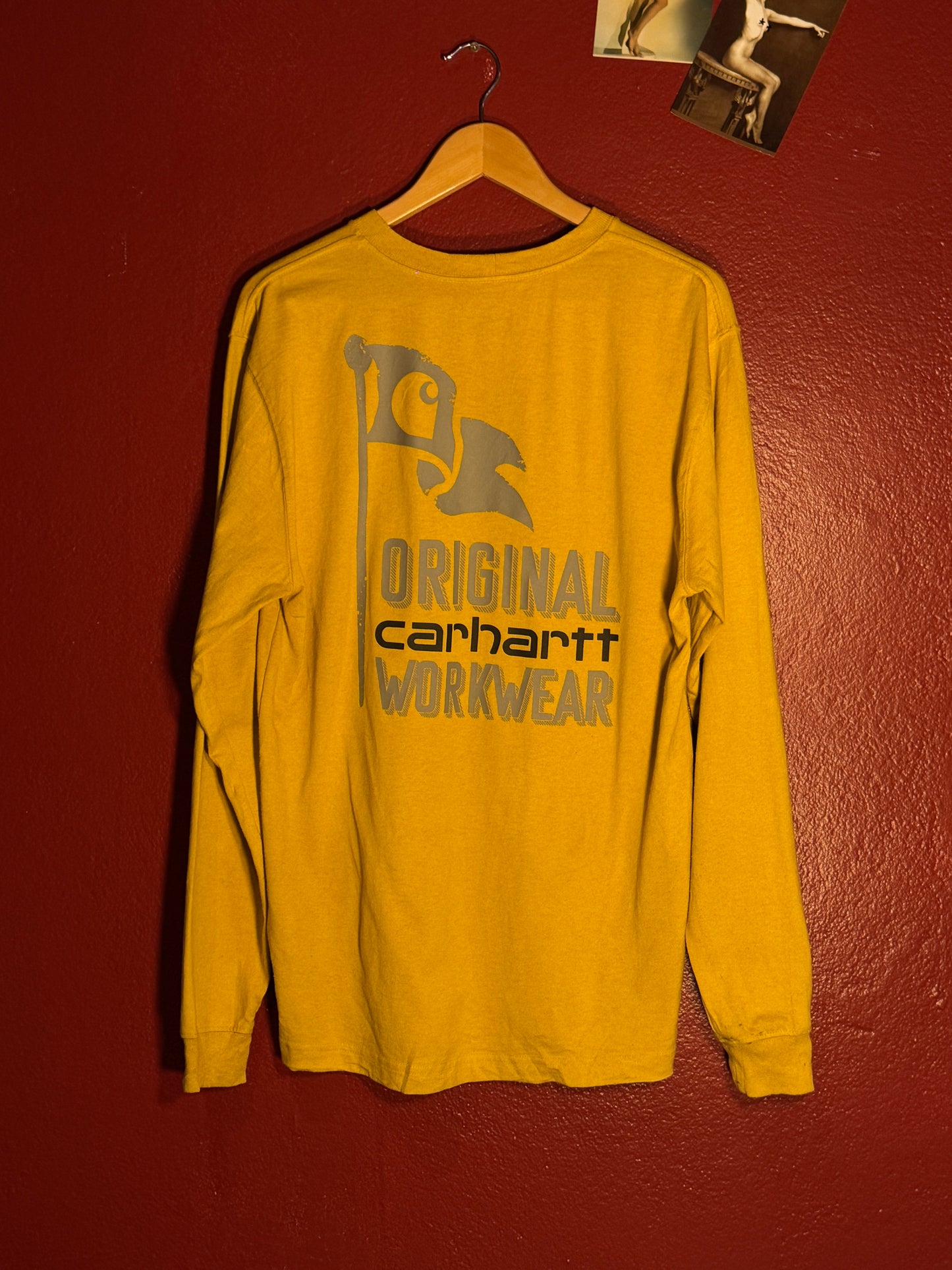 Carhartt Original Workwear Pocket Long Sleeve T-Shirt (S)