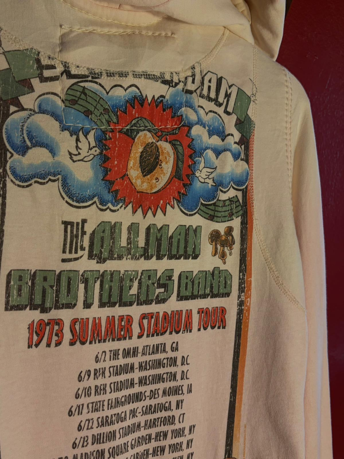 Vintage Y2K True Religion Allman Brothers Big T Zip Hoodie [S]