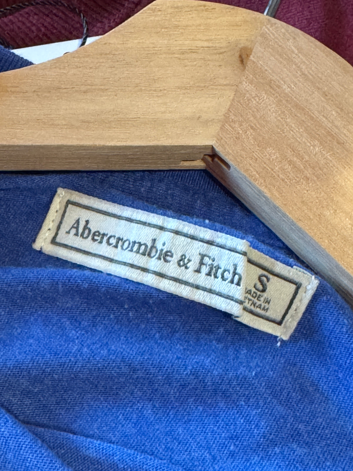 Blue Abercrombie & Fitch Long Sleeve Tee [S]