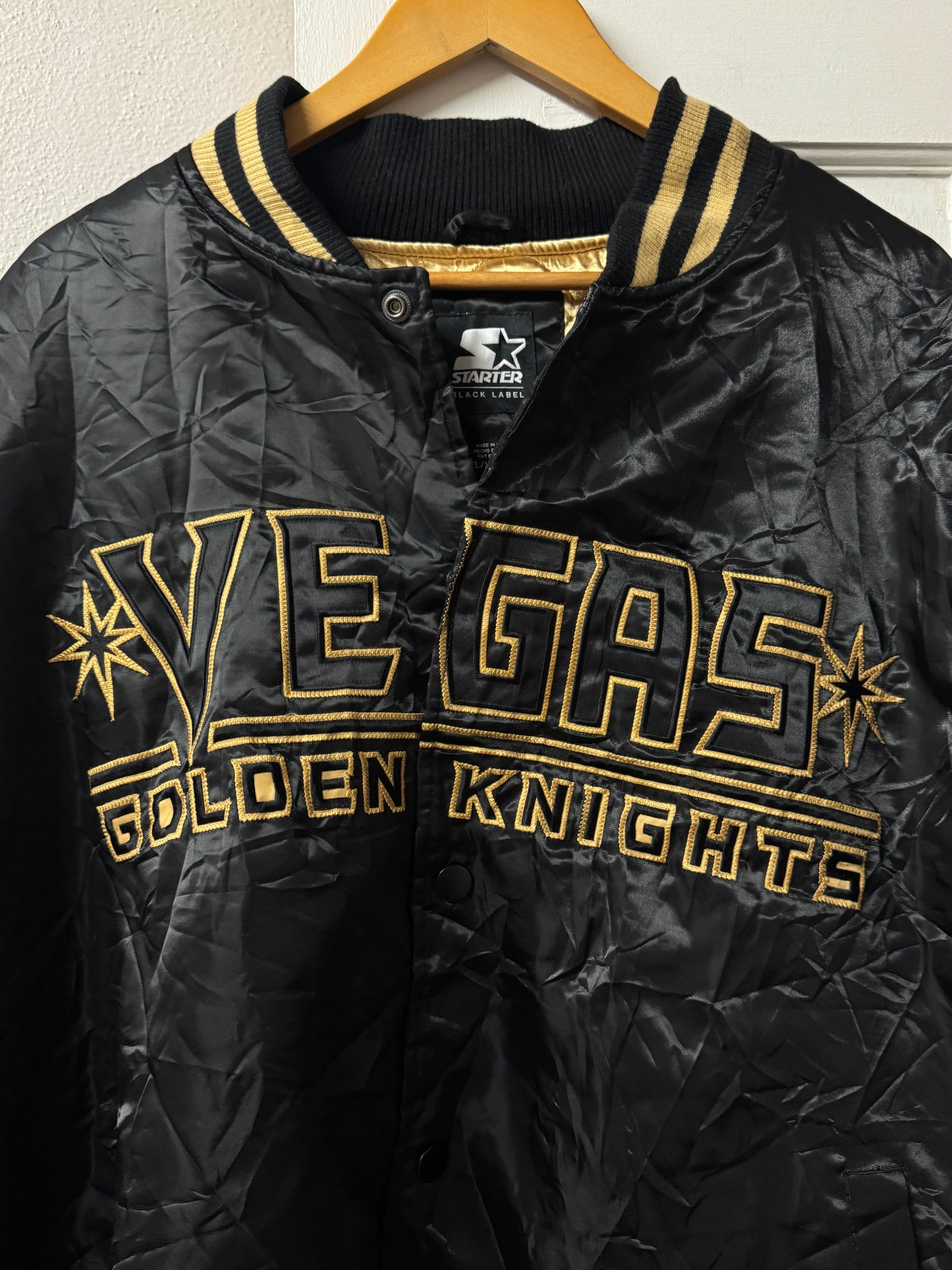 Vintage Vegas Golden Knights Starter Jacket XXL