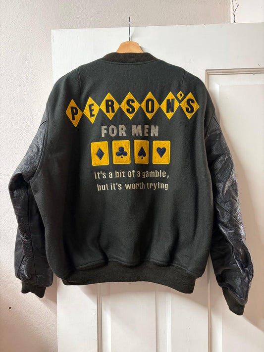 Vintage Person’s For Men Japanese Varsity Jacket [M/L]