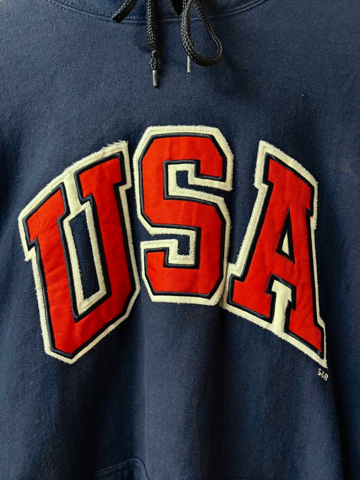 Navy USA Hoodie [L/XL]