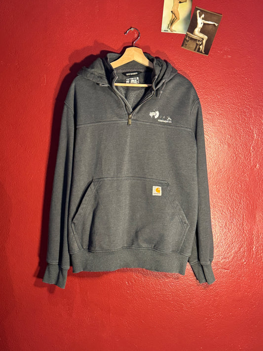 Carhartt Rain Defender Quarter Zip Hoodie (L)