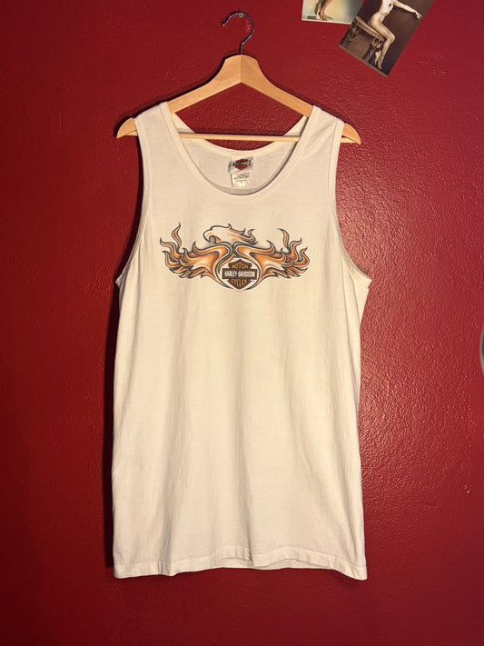 Vintage 2005 Harley-Davidson Beartooth Montana Tank Top [L]