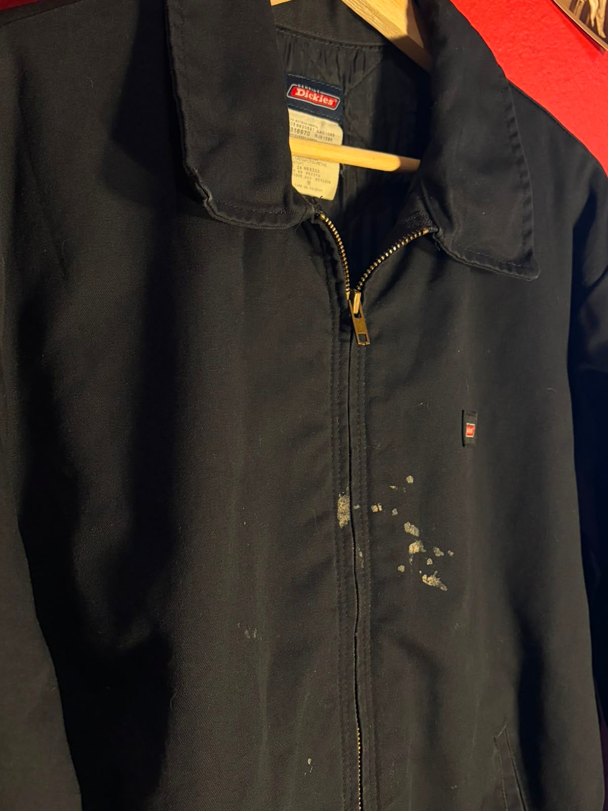 Vintage Dickies Black Quilted Work Jacket [M]