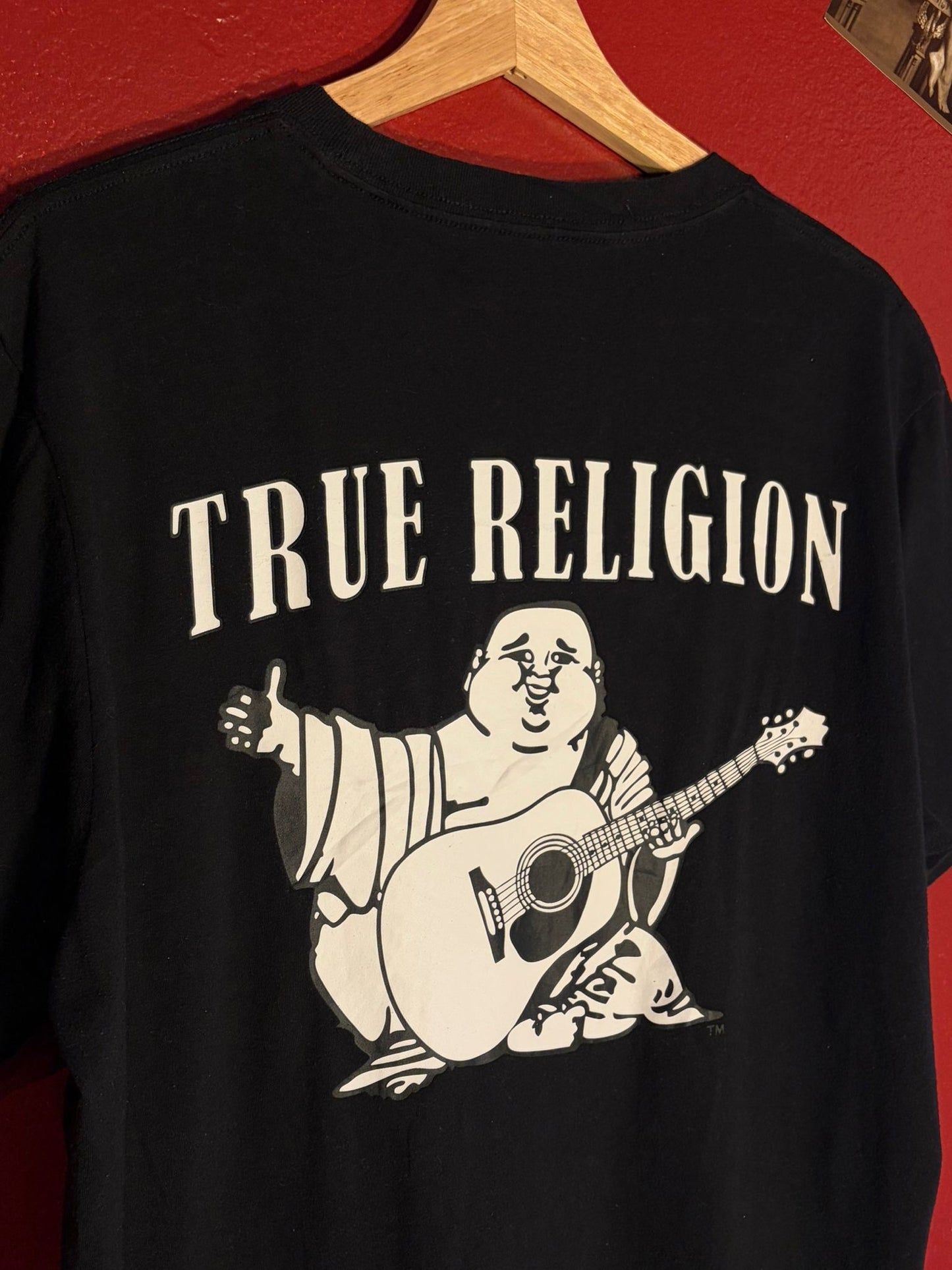 True Religion Buddha Guitar T-Shirt [M]